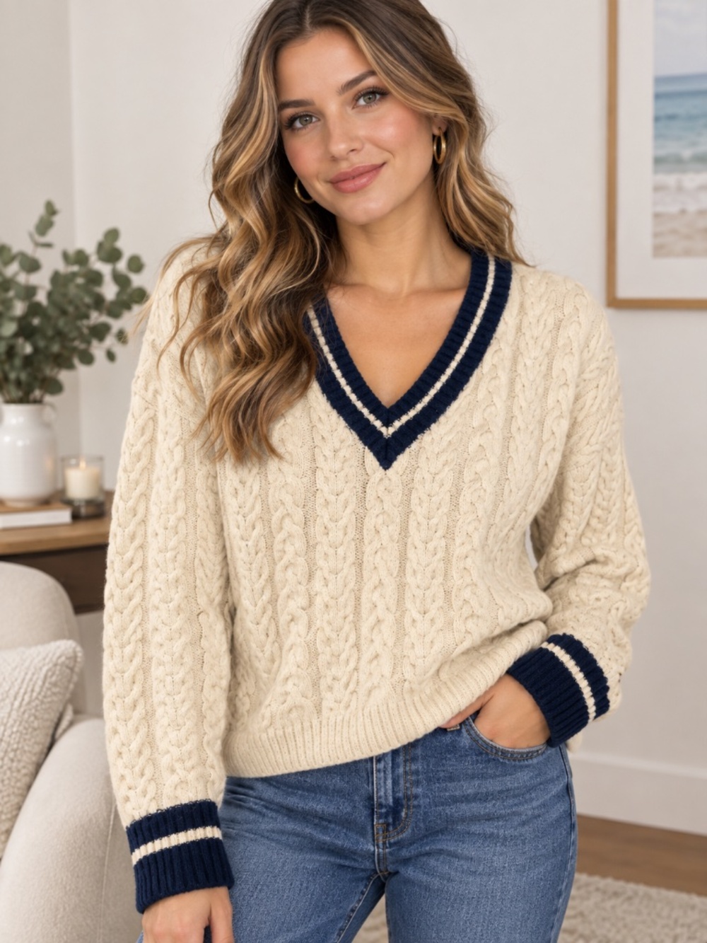 L.O.G.G. wool blend sweater size medium